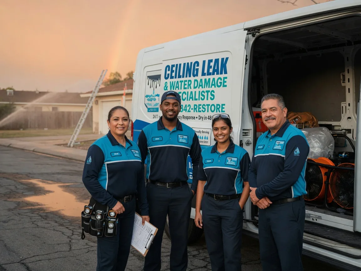 Ceiling Leak Cleanup company in Sharon, OK